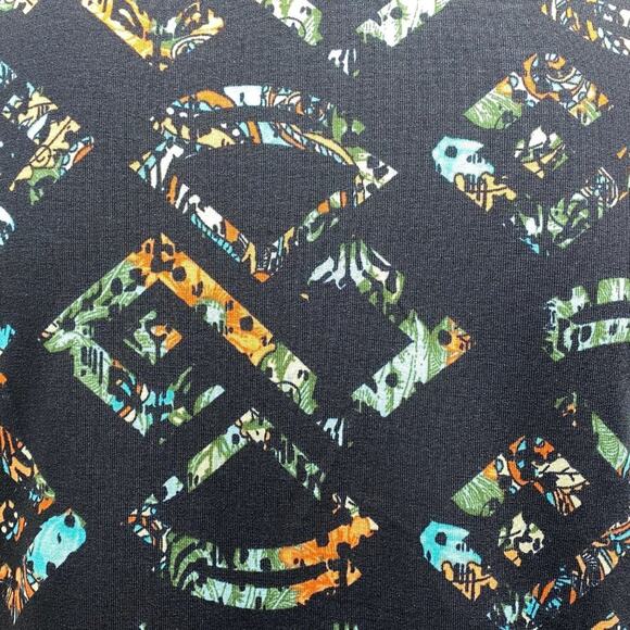 LuLaRoe Perfect T Size XXS Swing Shirt XXS Black Scoop Neck Flirty NWT - Picture 6 of 8